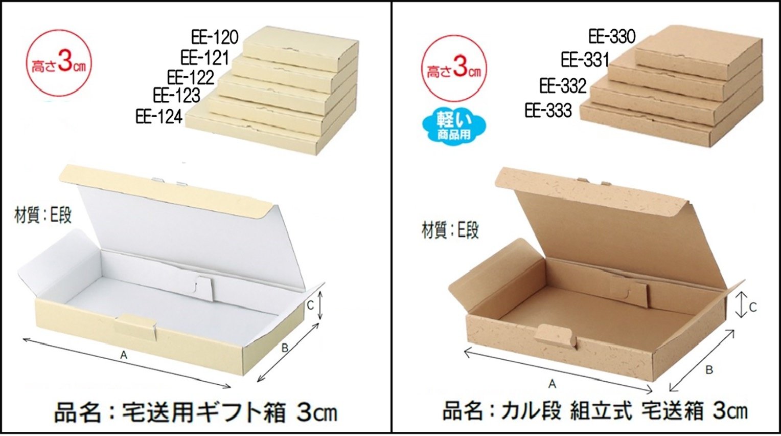 【クラシカル】 宅配用ギフト箱 3cm EE−123 :4411024:包装市場 ヤフー店 - 通販 - サイズ